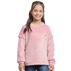 Monte Carlo Girls Printed Round Neck Full