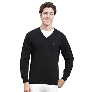 monte carlo men39s smart fit pullover  v neck solid design  full sleeves pull on  stylish warm winter fashion sweater  winter sweater for men39s