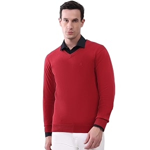 monte carlo men39s smart fit pullover  v neck solid design  full sleeves pull on  stylish warm winter fashion sweater  winter sweater for men39s