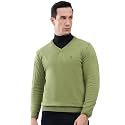 Monte Carlo Men's Smart Fit Pullover | V Neck Solid Design | Full Sleeves Pull On | Stylish Warm Winter Fashion Sweater | Winter Sweater for Men's