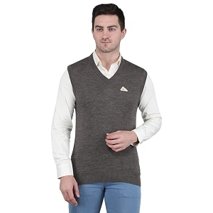 Monte Carlo Mens Wool Classic Cardigan Sweater