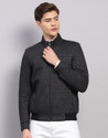 MONTE CARLO Men Checkered Casual Jacket