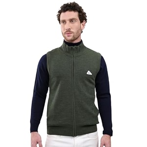 monte carlo mens regular fit solid collared neck zipper sleeveless winter sweater warm woolen pullover for men  comfortable knitted winter wear sweater for men39s pack of 1