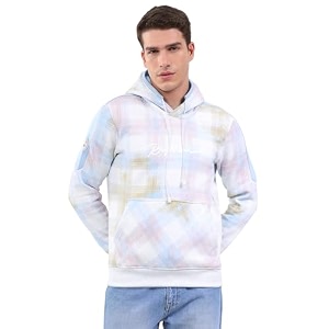 Monte Carlo Men Regular Fit Printed Hooded