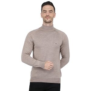 monte carlo men wool high neck pullover sweater