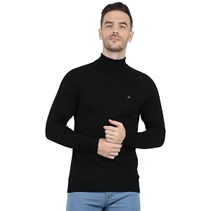 monte carlo men wool high neck pullover sweater