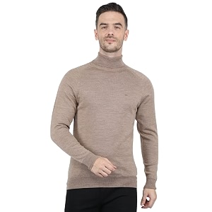 monte carlo men wool high neck pullover sweater