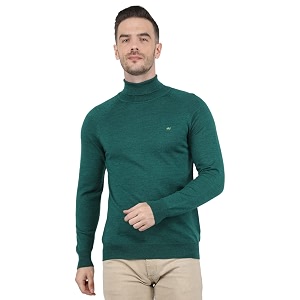 monte carlo men wool high neck pullover sweater