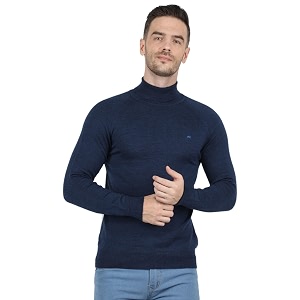 monte carlo men wool high neck pullover sweater