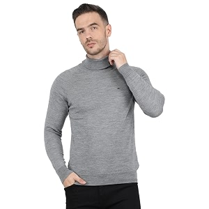 monte carlo men wool high neck pullover sweater