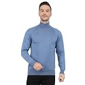 Monte Carlo Men Wool High Neck Pullover Sweater