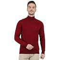 Monte Carlo Men Wool High Neck Pullover Sweater