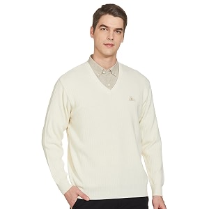 monte carlo men wool v neck cardigan sweater