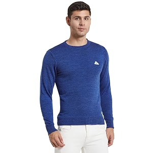 Monte Carlo Mens Blend Wool Solid Round