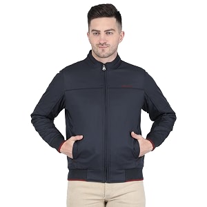 Monte Carlo Mens Blended Polyes Navy Blue