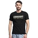 Monte Carlo Mens Printed Round Neck Half