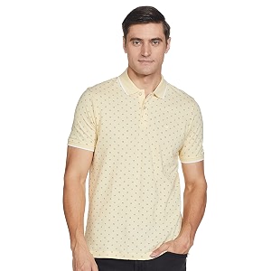 Monte Carlo Mens S.Blue Plain Collar T-Shirt