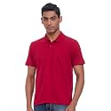 Monte Carlo Mens S.Blue Plain Collar T-Shirt