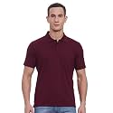 Monte Carlo Mens S.Blue Plain Collar T-Shirt