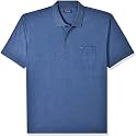 Monte Carlo Mens S.Blue Plain Collar T-Shirt