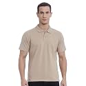Monte Carlo Mens S.Blue Plain Collar T-Shirt