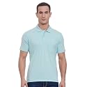 Monte Carlo Mens S.Blue Plain Collar T-Shirt