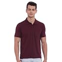 Monte Carlo Mens S.Blue Plain Collar T-Shirt