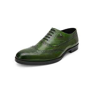 Monte Carlo Mens Solid Lace Up Genuine