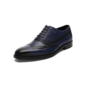 Monte Carlo Mens Solid Lace Up Genuine