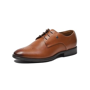 Monte Carlo Mens Solid Lace Up Genuine