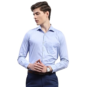 Monte Carlo Mens Solid Shirt
