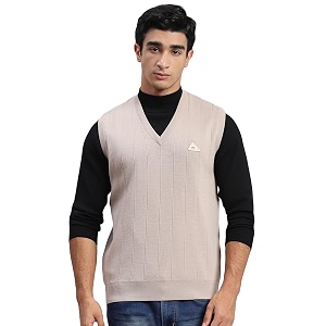 monte carlo shell solid v neck sweater  warm woolen pullover for men  soft comfortable knitted winter wear sweater for men39s