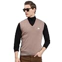 Monte Carlo Shell Solid V Neck Sweater | Warm Woolen Pullover for Men | Soft Comfortable Knitted Winter Wear Sweater for Men's
