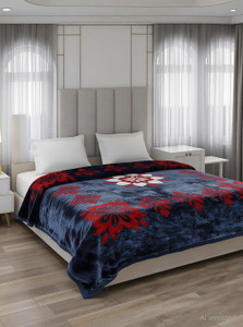 MONTE CARLO Printed Double Mink Blanket for