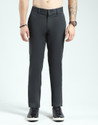 MONTE CARLO Slim Fit Men Grey Trousers
