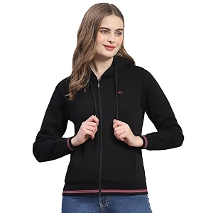 Monte Carlo Womens Regular Fit Hooded Neck