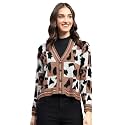 Monte Carlo Womens Self Design V Neck