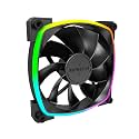Montech RX 120 ARGB Reversed Fan 1600PWM, High-End Durability, Silent Performance, and Stunning ARGB Design (120mm, Black)