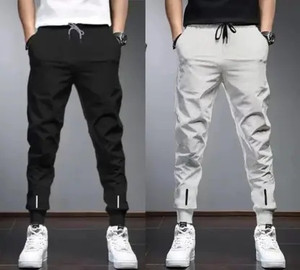 Monteiro Solid Men Multicolor Track Pants