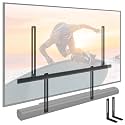monTEK Soundbar Mount Under TV, Fits Most Soundbars, Compatible with Sonos