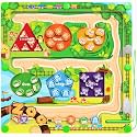 Montessori Wooden Magnetic Color & Shape Maze with Zoo Theme