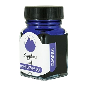 monteverde bottle ink 30ml sapphire g309sa