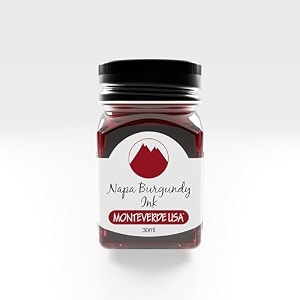 monteverde usa ink with itf technology 30 ml napa burgundy g309nb