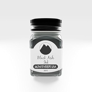 monteverde usa ink with itf technology 30 ml black ash g309ba