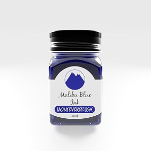 monteverde usa ink with itf technology 30 ml malibu blue g309mu