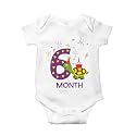 Monthly Birthday Romper for Newborn Baby 