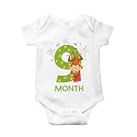Monthly Birthday Romper for Newborn Baby 