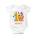 Monthly Birthday Romper for Newborn Baby 
