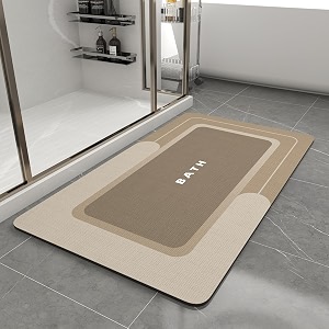 MontVoo Bath Mat-Bath Mat Rug Non Slip