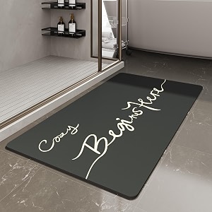 MontVoo Bath Mat-Bath Mat Rug Non Slip